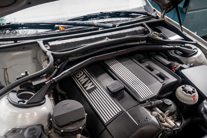 BMW E46 3 Series LTW Front Strut Bar - 323, 325, 328, 330, ZHP