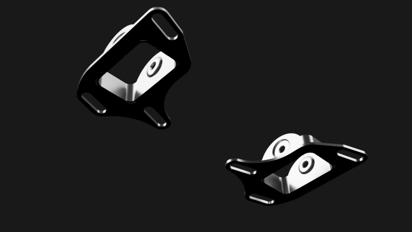 E36, E46, Z4 High Adjustment Trailing Arm Toe Brackets