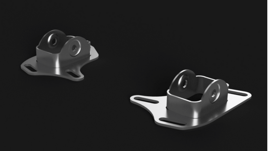 E36, E46, Z4 High Adjustment Trailing Arm Toe Brackets