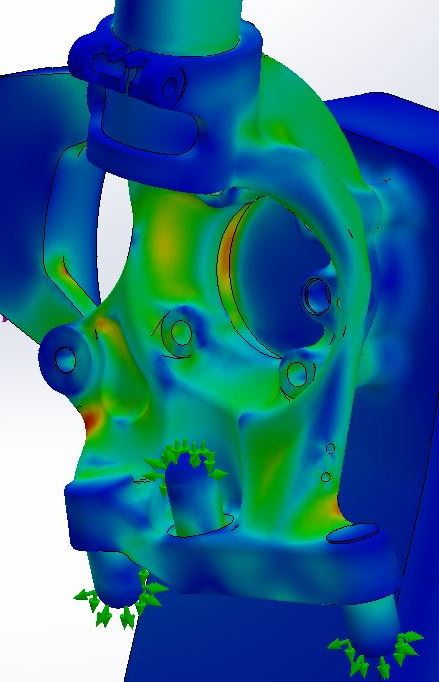 Billet Uprights/ Knuckles with Geometry Correction E90/E92 M3, E82 1M