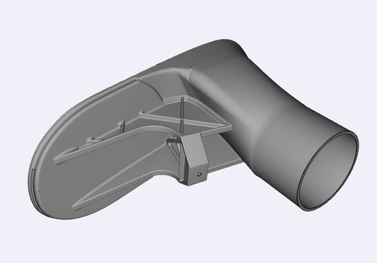 E46 M3 Bumper Brake Duct - Digital Download