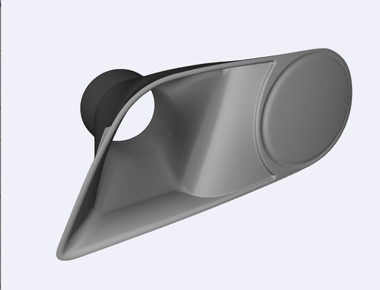 E46 M3 Bumper Brake Duct - Digital Download